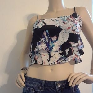 Ruffled Crop Top